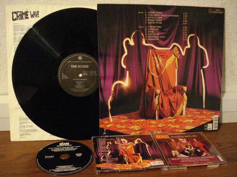 The Scabs - Royalty in exile