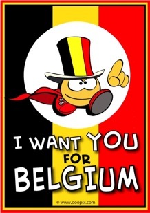 I want you for Belgium