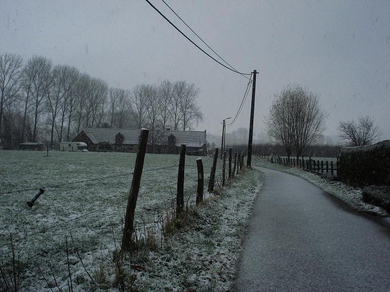 de eerste sneeuw