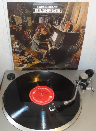 thelonious monk, underground, music on vinyl