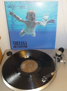 nirvana, nevermind, classic album, 1991, vinyl, lp